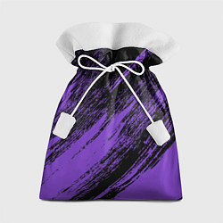 Подарочный мешок The color is purple and black