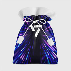Мешок для подарков Seventeen neon energy, цвет: 3D-принт
