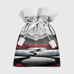 Подарочный мешок Белые горы и красные деревья