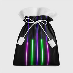 Подарочный мешок Color Purple green pink