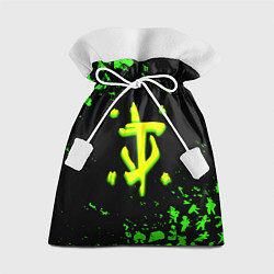 Подарочный мешок Doom x fallout кислотное лого