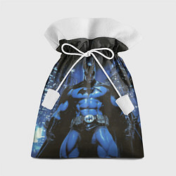 Подарочный мешок Бэтмен синий город