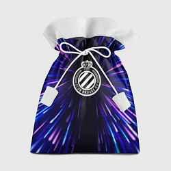 Мешок для подарков Club Brugge neon energy, цвет: 3D-принт