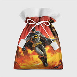 Подарочный мешок Бэтмен застыл в воздухе