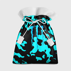 Мешок для подарков Monster energy камуфляж голубой, цвет: 3D-принт