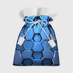 Мешок для подарков Синий бронежилет, цвет: 3D-принт