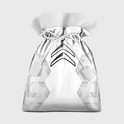 Мешок для подарков Citroen white poly, цвет: 3D-принт