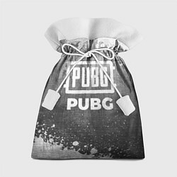 Мешок для подарков PUBG - grey gradient, цвет: 3D-принт