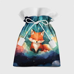 Подарочный мешок Лисенок на облаках