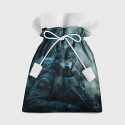 Подарочный мешок Волк солдат