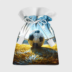 Подарочный мешок Футбольный мяч на стадионе