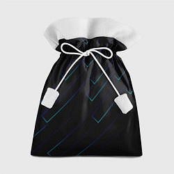 Подарочный мешок Color blue black