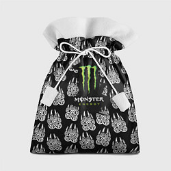 Подарочный мешок Monster energy медвежьи лапы