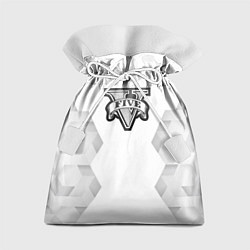 Мешок для подарков GTA white poly, цвет: 3D-принт