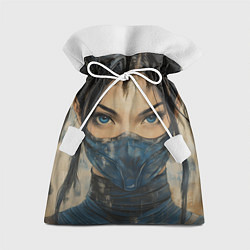 Подарочный мешок Портрет Китаны - Мортал комбат