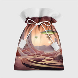 Подарочный мешок Фантастический инопланетный город