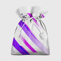 Подарочный мешок Color white pink