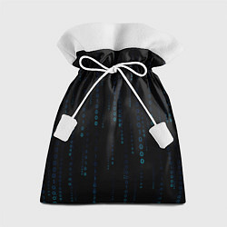 Подарочный мешок Color black blue