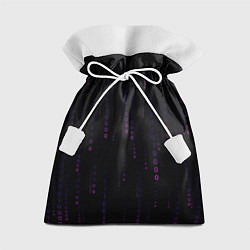 Подарочный мешок Color black pink