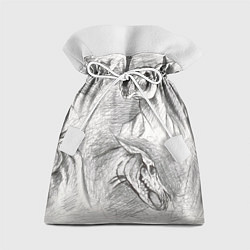 Подарочный мешок Черепа лошадей - эскиз