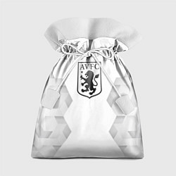 Мешок для подарков Aston Villa white poly, цвет: 3D-принт