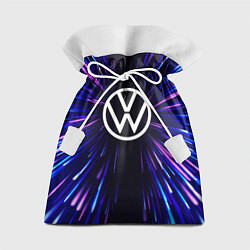 Мешок для подарков Volkswagen neon energy, цвет: 3D-принт