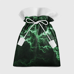 Подарочный мешок Lightning green line