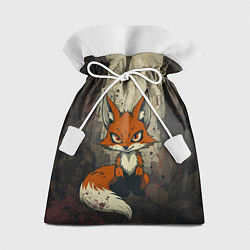 Мешок для подарков Рыжий лис хитрец, цвет: 3D-принт