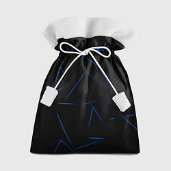Подарочный мешок Color blue line
