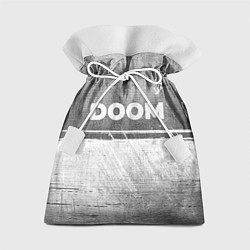 Мешок для подарков Doom - grey gradient посередине, цвет: 3D-принт