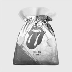 Мешок для подарков Rolling Stones - white gradient, цвет: 3D-принт