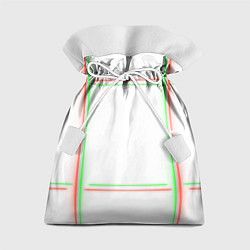 Подарочный мешок Neon light green red