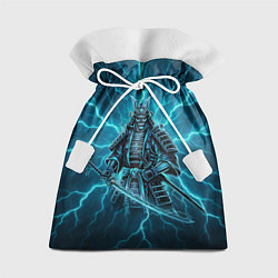 Мешок для подарков Демонический электросамурай, цвет: 3D-принт