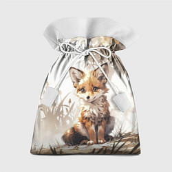 Мешок для подарков Юный лисёнок, цвет: 3D-принт