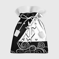 Подарочный мешок Doom стильная геометрия