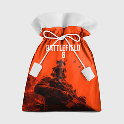 Мешок для подарков Солдат и самолеты Battlefield 6, цвет: 3D-принт