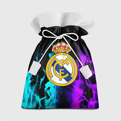 Подарочный мешок Real Madrid неоновый огонь