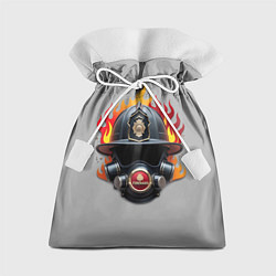 Мешок для подарков Пожарник, цвет: 3D-принт