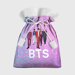 Мешок для подарков BTS фон нежный боке, цвет: 3D-принт