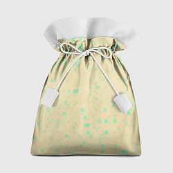 Подарочный мешок Color beige turquoise