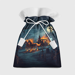 Подарочный мешок Призраки в горящей конной повозке