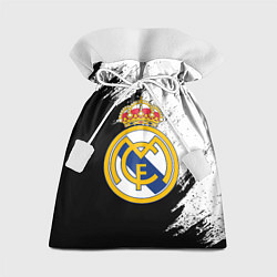 Подарочный мешок Real Madrid текстура штрихи