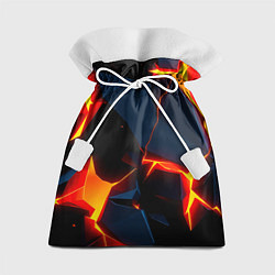 Мешок для подарков Neon orange, цвет: 3D-принт