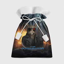 Подарочный мешок The purrminator кот терминатор