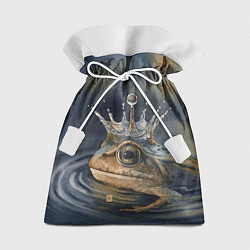 Подарочный мешок Акварельная Царевна-лягушка и капля