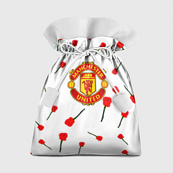 Подарочный мешок Манчестер Юнайтед розы паттерн