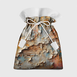 Подарочный мешок Старая штукатурка на стене - абстракция