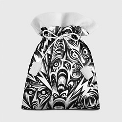 Подарочный мешок Lightnings and faces - ai art fantasy