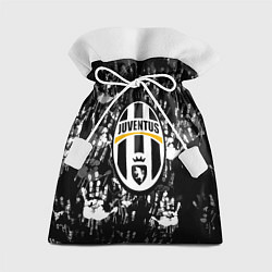Подарочный мешок Ювентус текстура руки краски