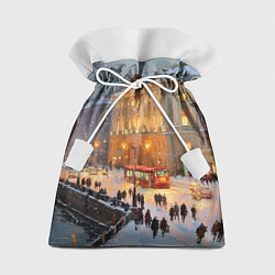 Подарочный мешок Предновогодний Санкт-Петербург